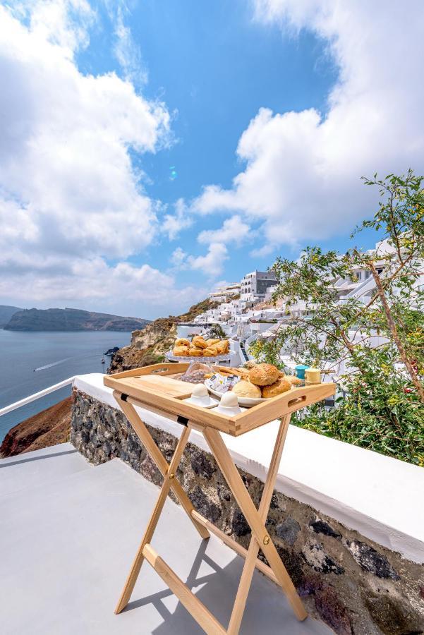 Amazing View Villa Oia With Jacuzzi Exterior foto